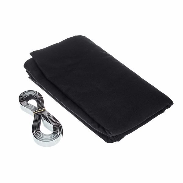 Stairville Skirt 160g/m² 10.0x0.8m Bk