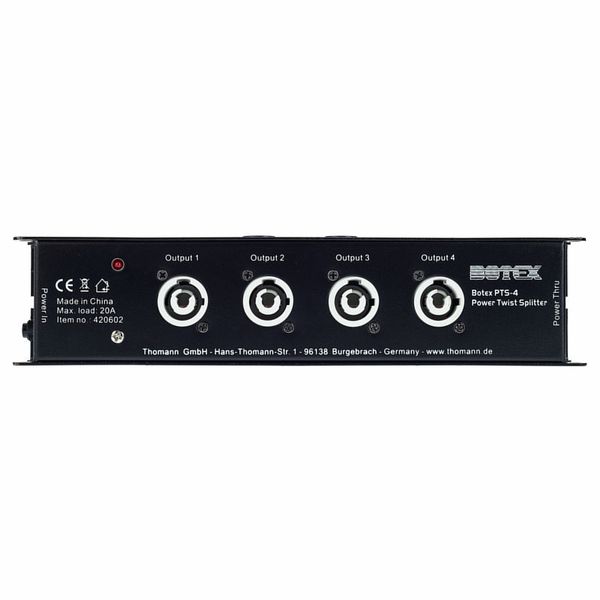 Botex PTS-4 Power Twist Splitter