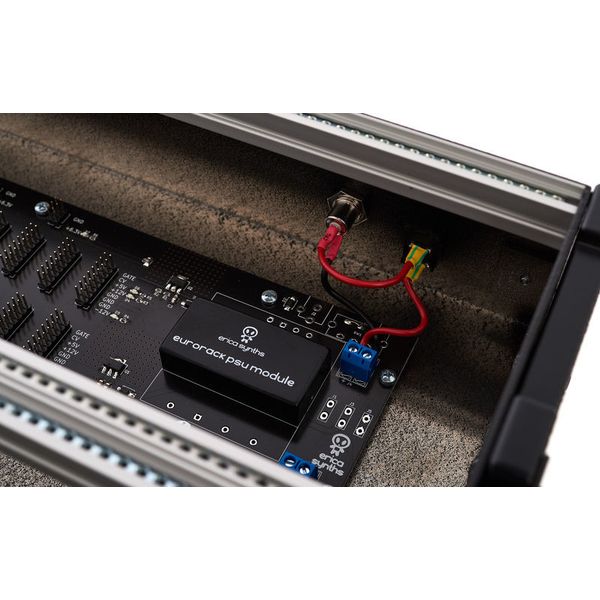 Erica Synths Eurorack Alu Travel Case PSU
