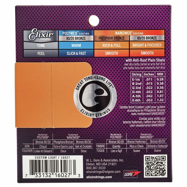 Elixir Nanoweb Custom Light Phosphor