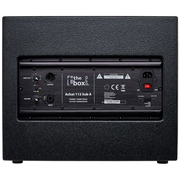 the box pro Achat 112 Sub A & DSP108 Set