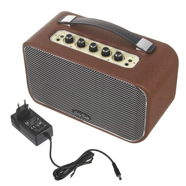 Harley Benton GS-Travel-E Spruce Bundle
