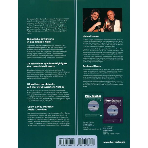 Edition Dux Play Guitar Powersteps 1